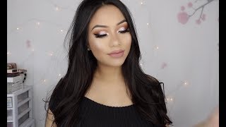 Valentine's Day Makeup ft  ABH Modern Renaissance Palette | LOVEEMANDA