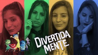 DIVERTIDA MENTE CHALLENGE || gêmeas Bianchi  #shorts #divertidamente