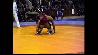 57 kg final Ahmet AK-- Salih aydemir 1987 #wrestling #güreş