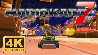 Mario Kart 7 4K 60FPS Gameplay (Mushroom Cup) | Citra Emulator