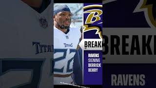 the Baltimore ravens sign derick henry #nfl #nfloffseason #shortsfeed #fyp