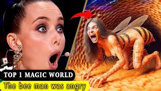 Sacred Riana Magician Fan Made SCARES The Judges with Half Man Half Bee, Britain's Got Talent 2024