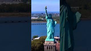 Statue pf liberty 🗽 New York #travel #explore #startupworld  #yt