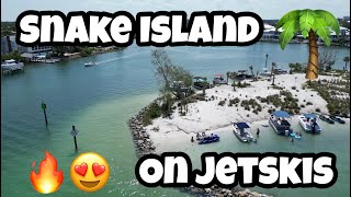 Exploring Snake Island On Jetskis! PARADISE | 4K Drone Footage & More