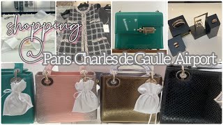 PARIS CDG Airport shopping ✈️🛍