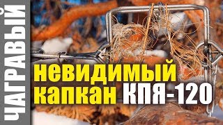 НЕВИДИМЫЙ КАПКАН КПя-120 с тарелочкой | ПЕРЕДЕЛКА