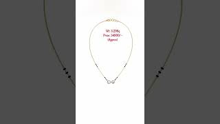 Caratlane Latest Diamond Infinity Mangalsutra #WEDDING #DAILYWEAR #JEWELLERY #tanishq #SHORTS #4k