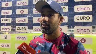 Ravi Bopara Talks After Steelbacks Win