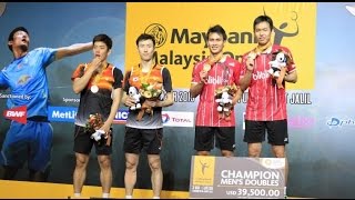 Final Malaysia Open Premier 2015  M Ahsan  Hendra Setiawan vs Lee Y  Dae  Yoo Y  Seong