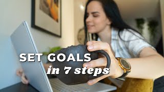 7 Steps to Setting Goals