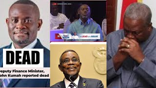 BREAK! John Kumah Ghost Chase Napo Vs Attah Mills Ghost Hunt Mahama, Political K!lling Equalization