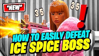 How to EASILY Find and Defeat ICE SPICE Boss (FULL GUIDE & VAULT LOCATION) - Fortnite Remix