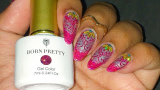 *NEW* BORN PRETTY Color Party Series Gel Polish Swatches/Attractive Stamping Nailart/Dream Purple 💜