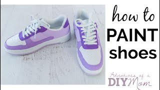 How to Paint Shoes | Painting Shoes