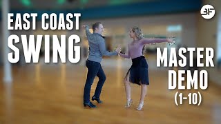 East Coast Swing Combo | Master Demo (1-10)