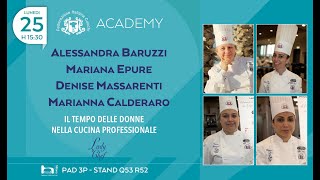 Il tempo delle donne nella cucina professionale