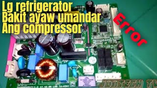 how to  repair  mother board lg refrigerator