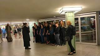 Street choir in Berlin