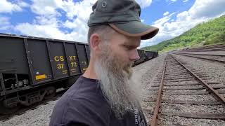 CSX Hagans switchback and tunnel, Virginia/Kentucky-(Link in description)