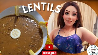 lentils pottage ❌️specialy  for ladys and vegan ❌️      #vegan #easy