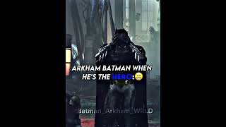 Arkham batman hero vs villain | #arkham #batmanarkham #batman_arkham_Wrld #kevinconroy #sskjl