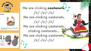 JOLLY PHONICS Cc SONG #MsEster'sFunOnlineLearning  #PhaseTwoSong  #LetterCcSong