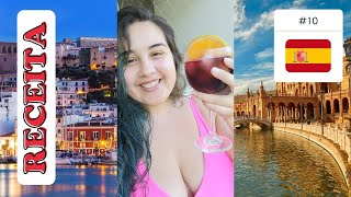 Receita de SANGRIA | #Shorts | Volta ao mundo em 80 receitas | Júlia Orige