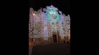 Chiesa del Carmine la sera. Taranto