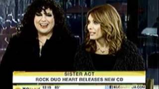 Ann Wilson & Nancy Wilson @ The Today Show