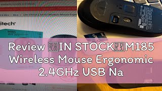 Review 【IN STOCK】M185 Wireless Mouse Ergonomic 2.4GHz USB Nano Receiver MINI Mouse 1000DPI Mice