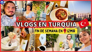 VAMOS A UN RESTAURANTE🍜 COREANO🇰🇷ASI ES IZMIR DE NOCHE🇹🇷 #mexicana#mexicanaenturquia#turquia#vlogs