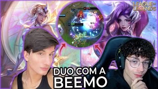 JOGUEI DUO COM A BEEMO NA SOLO/DUO ft.@Beemobz - League Of Legends