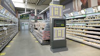 Digitalisierung am POS in der Schraubenwelt im Leitermann Baumarkt Chemnitz