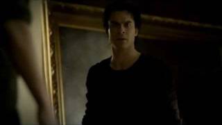 The Vampire Diaries - Damon and Stefan fight over Elena