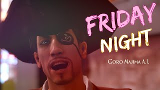 Friday Night -  Yakuza Pirate Goro Majima (RVC Yakuza A.I. cover) | Yakuza 0 OST