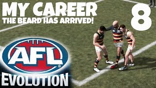 AFL EVOLUTION! MY CAREER EP 8 - THE BEARD HAS ARRIVED!! LOL