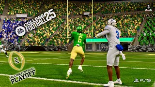 College Football 25: “CFB Playoffs” vs. Memphis Tigers (Oregon Ducks Dynasty) (PS5)