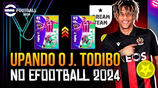 ⚽️🏆🥈 COMO UPAR O J. TODIBO CORRETAMENTE NO EFOOTBALL 2024 | PASSO A PASSO