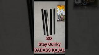 SQ Stay Quirky BADASS Kajal | best affordable kajal under 150 | #shorts #stayquirkykajal #colorkajal