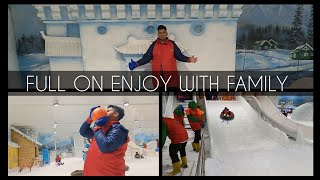 SNOW KINGDOM ☃️/ MUMBAI BEST SNOW PARK  /  R CITY MALL / IT'S TO COLD