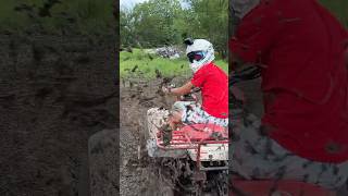 Trying to throw mud on the cameraman #shorts