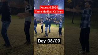 Day 08/09 |Garba in Rain : Namo Medical College|MBBS |#navratri #dance #ytshorts  #garbasongslive