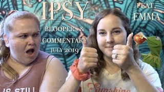 IPSY Glam Bag | Bloopers & Additional Commentary | July 2019 | Part 3 | (ft. Emma)