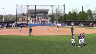 Softball Play SBU Game 3