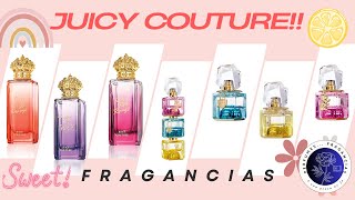 Juicy Couture OUI Play y Rock the Rainbow! Reseña de 6 fragancias!!