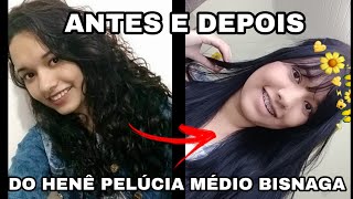 #HENÊ | ANTES E DEPOIS DO MEU CABELO COM FOTOS | #PELÚCIAMÉDIOBISNAGA