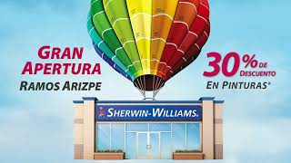 ¡Pinturas Sherwin-Williams llega a Ramos Arizpe! 🌈