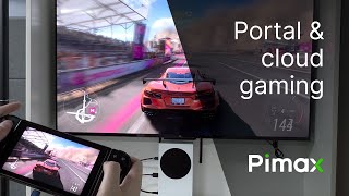 4K screen in your hands: Cloud gaming with the Pimax Portal (Xbox)