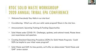 Solid Waste Workgroup Meeting