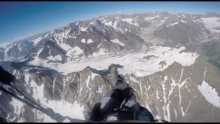 GEORGIA paragliding trip. Svaneti Borjomi Kakheti. August 2017